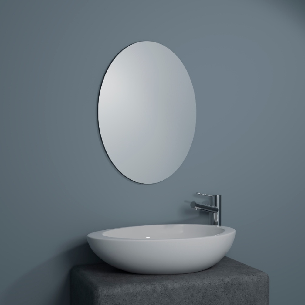 Product Lifestyle image of the Origins Living Slim Oval Mirror